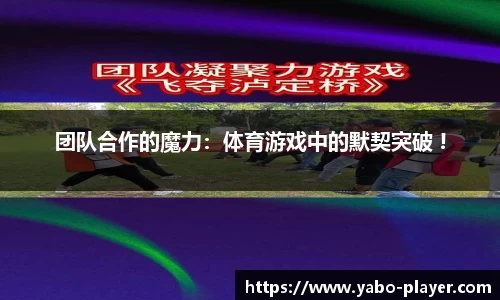 团队合作的魔力：体育游戏中的默契突破 !